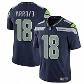 Men & Women & Youth Seattle Seahawks #18 Elijah Arroyo Navy 2025 Draft Vapor Limited Stitched Jersey,baseball caps,new era cap wholesale,wholesale hats